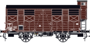 L.S. Models LS31313 - H0 - Gedeckte Güterwagen Kf 29 OCEM, SNCF, Ep. III - Wagen 2